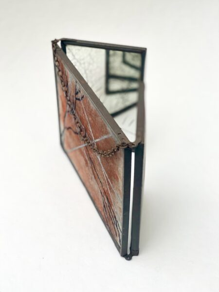 miroir triptyque gravure oeuvre